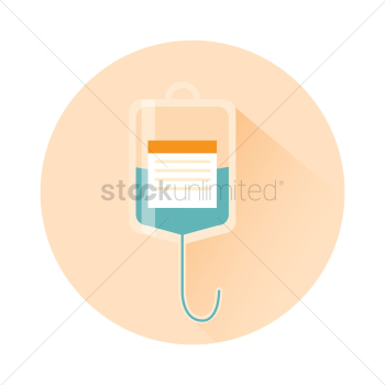 Saline bag Saline bag