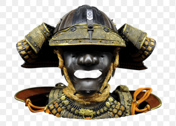 Samurai helmet png sticker, transparent | Free PNG - rawpixel
