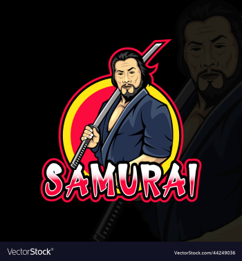 samurai mascot logo samurai mascot logo