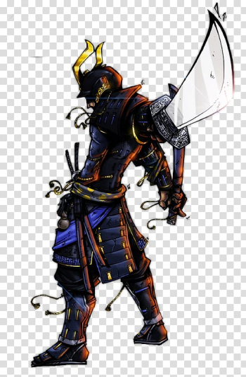 Samurai Tattoo Japanese armour Art Warrior, samurai transparent ...