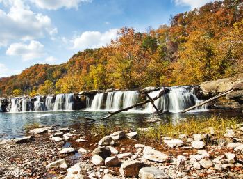Sandstone Falls, a series of broad but not hi.. | Free public domain photo - 434377