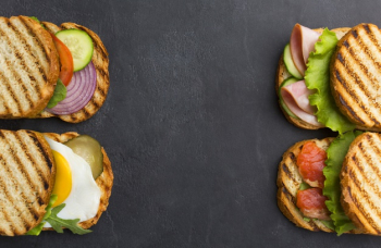Sandwich appetizers assortment copy space Free Photo Sandwich appetizers assortment copy space Free Photo