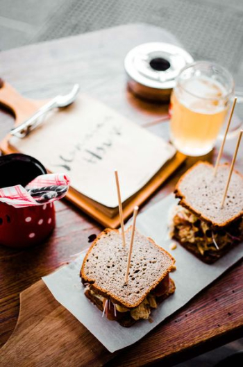 sandwich beside glass cup photo sandwich beside glass cup photo