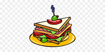 Sandwich Food Cheese Triangle Meat Tomatoe - Food Clipart Sandwich Food Cheese Triangle Meat Tomatoe - Food Clipart
