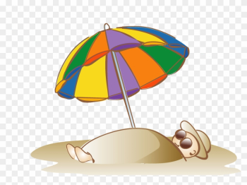 Sandy Beach Umbrella - Umbrella Summer Clipart Sandy Beach Umbrella - Umbrella Summer Clipart