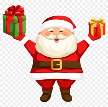 Santa's Bag Filled With Goodies - Santa Claus Gif Png Santa's Bag Filled With Goodies - Santa Claus Gif Png