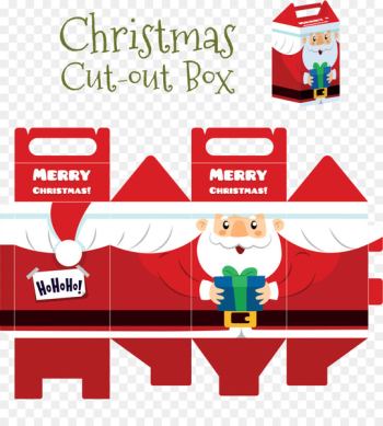 Santa Claus Christmas Day Paper Gift Box - santa claus Santa Claus Christmas Day Paper Gift Box - santa claus