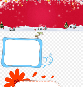 Santa Claus Christmas Day Snow Image Christmas tree - christmas borders backgrounds 