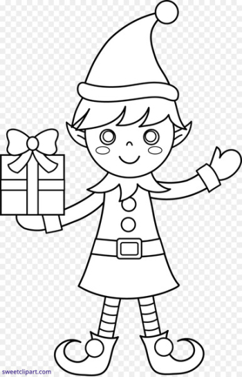 Santa Claus Christmas elf Coloring book Christmas Day - santa claus 