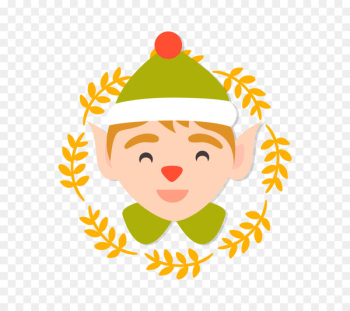 Santa Claus Christmas elf - Vector Christmas elf transparent background material 