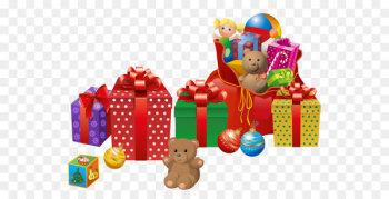 Santa Claus Christmas gift Christmas gift Clip art - Transparent Christmas Presents PNG Clipart 
