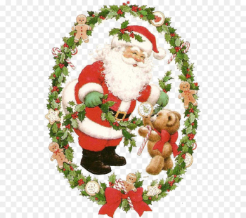 Santa Claus Christmas Graphics Christmas Day Christmas Stockings Image -  