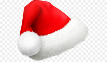 Santa Claus Christmas Hat Cartoon - Red cartoon christmas hat 