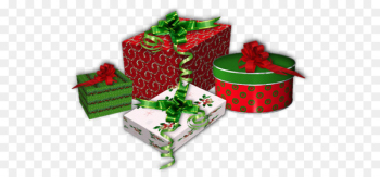 Santa Claus Christmas tree Christmas gift-bringer - Christmas gift box 
