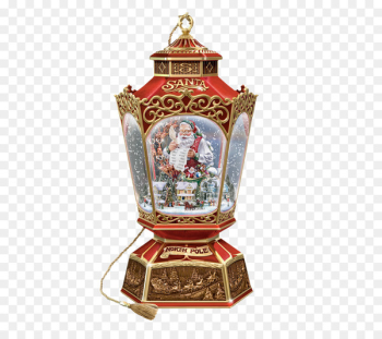 Santa Claus Christmas tree Gift Christmas decoration - snow House 