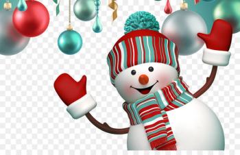 Santa Claus Paper Christmas decoration Snowman - Christmas snowman 