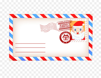 Santa Claus Paper Christmas Envelope - Mail Envelopes Santa Claus Paper Christmas Envelope - Mail Envelopes