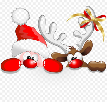 Santa Claus Reindeer Christmas Cartoon Clip art - Santa Claus Creative 