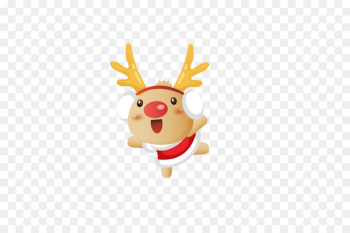 Santa Claus's reindeer Santa Claus's reindeer Rudolph - festival 