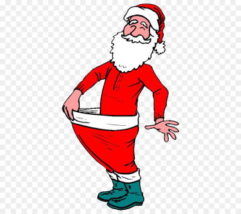 Santa Claus Weight loss Exercise Weight training Clip art - wc png ...
