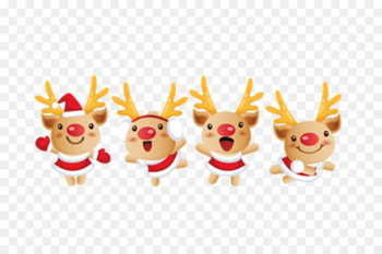 Santa Clauss reindeer Santa Clauss reindeer Christmas Clip art - Christmas reindeer 