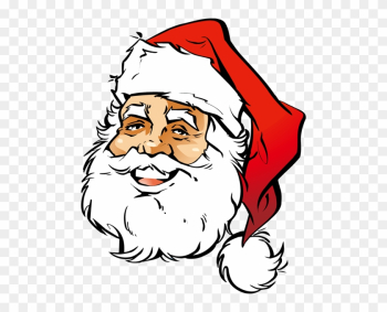 Santa Smiley Face Clip Art - Santa Claus Face Png Santa Smiley Face Clip Art - Santa Claus Face Png