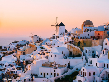 Santorini traditional houses | Free stock photo - 428436 Santorini traditional houses | Free stock photo - 428436