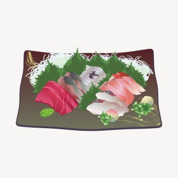 Sashimi platter collage element, Japanese | Free PSD - rawpixel Sashimi platter collage element, Japanese | Free PSD - rawpixel