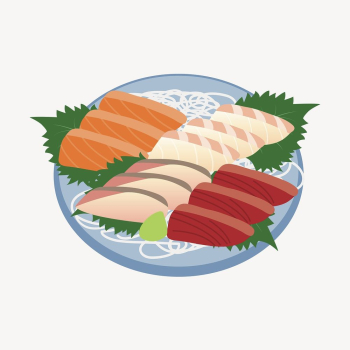 Sashimi platter collage element, Japanese | Free PSD - rawpixel Sashimi platter collage element, Japanese | Free PSD - rawpixel