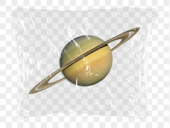 Saturn planet png plastic bag | Free PNG - rawpixel