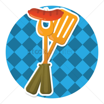 Sausage and spatula Sausage and spatula