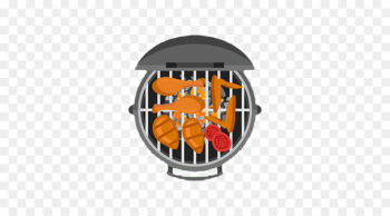 Sausage Barbecue chicken Fried chicken - Grilled chicken wings cartoon 