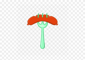 Sausage Clipart Sausage - Fork In Food Cartoon Sausage Clipart Sausage - Fork In Food Cartoon