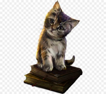 Savannah cat Magic Cat Academy Kitten Dog Halloween - Curious kitten 