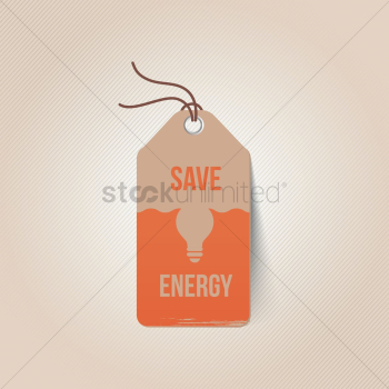 Save energy tag