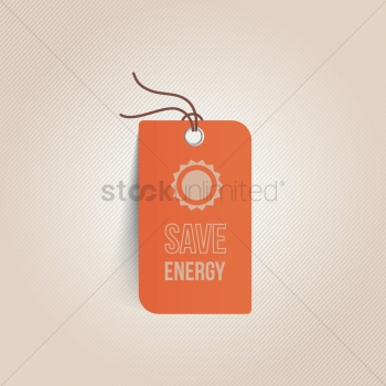 Save energy tag