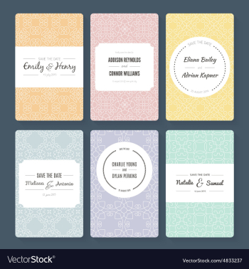Save The Date vector image Save The Date vector image