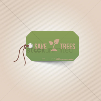 Save trees tag
