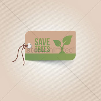Save trees tag