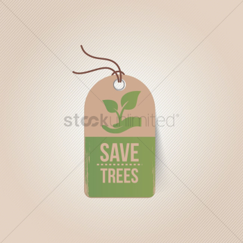 Save trees tag