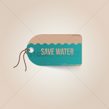 Save water tag