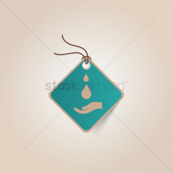 Save water tag