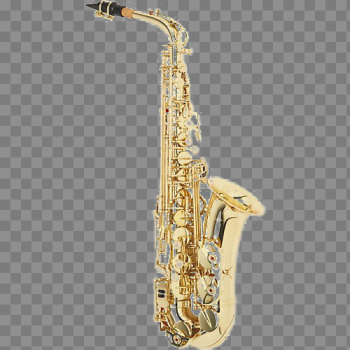Saxophone Transparent Image