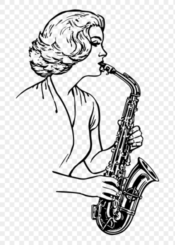 Saxophonist png sticker, musician vintage | Free PNG - rawpixel Saxophonist png sticker, musician vintage | Free PNG - rawpixel