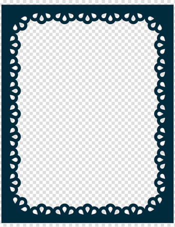 Scallop Frames , Lace Boarder transparent background PNG clipart