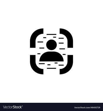 scan user icon design scan user icon design