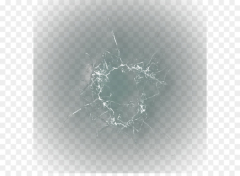 Scar Tissue Wallpaper - Very realistic broken glass, ultra-clear picture material 