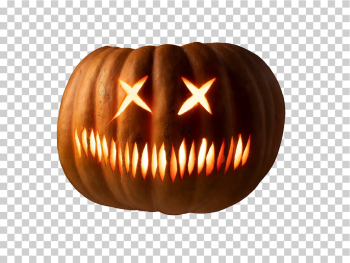 Scary Halloween Pumpkin PNG Free Download