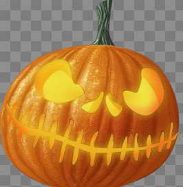 Scary pumpkin png » PNG Image