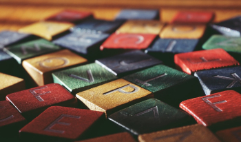 Scattered Letter Blocks Scattered Letter Blocks